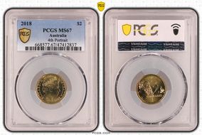 2018 $2 4th Portrait MS67