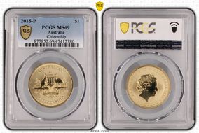 2015-P $1 Citizenship MS69