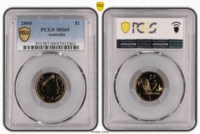 2004 $2 MS69