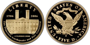 2006-S $5 San Francisco Old Mint PR70DCAM