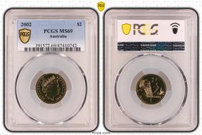 2002 $2 MS69