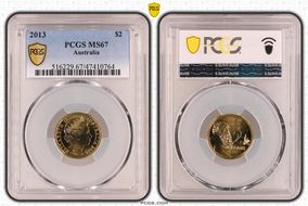 2013 $2 MS67