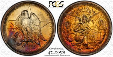 1935 50C Texas MS67+