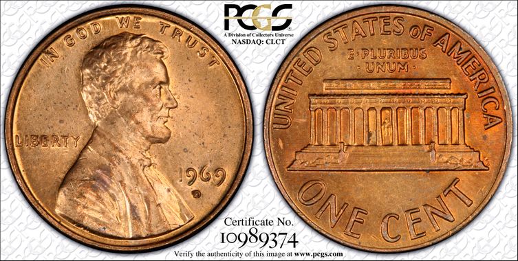 Cert 10989374 - Coin Image