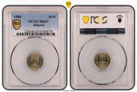 1988 10 St KM-87 MS67