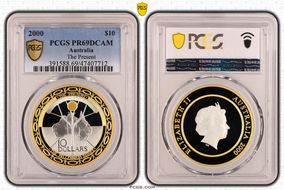 2000 $10 The Present PR69DCAM