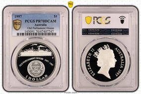 1997 $1 Old Parliament House PR70DCAM