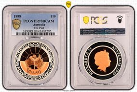 1999 $10 The Past PR70DCAM
