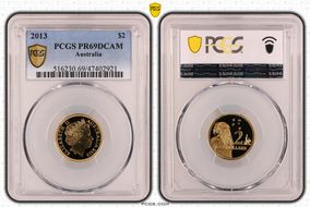 2013 $2 PR69DCAM