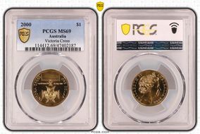 2000 $1 Victoria Cross MS69