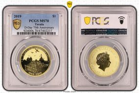 2019-P $1 D-Day 75th Anniversary MS70