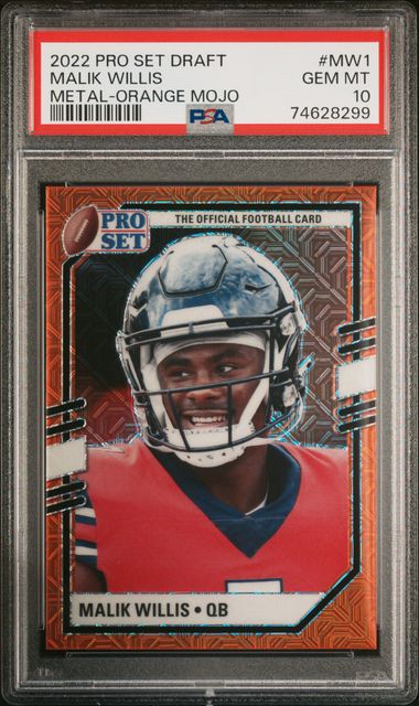 Jelani Woods 2022 Leaf Valiant Portrait Autographs Prismatic