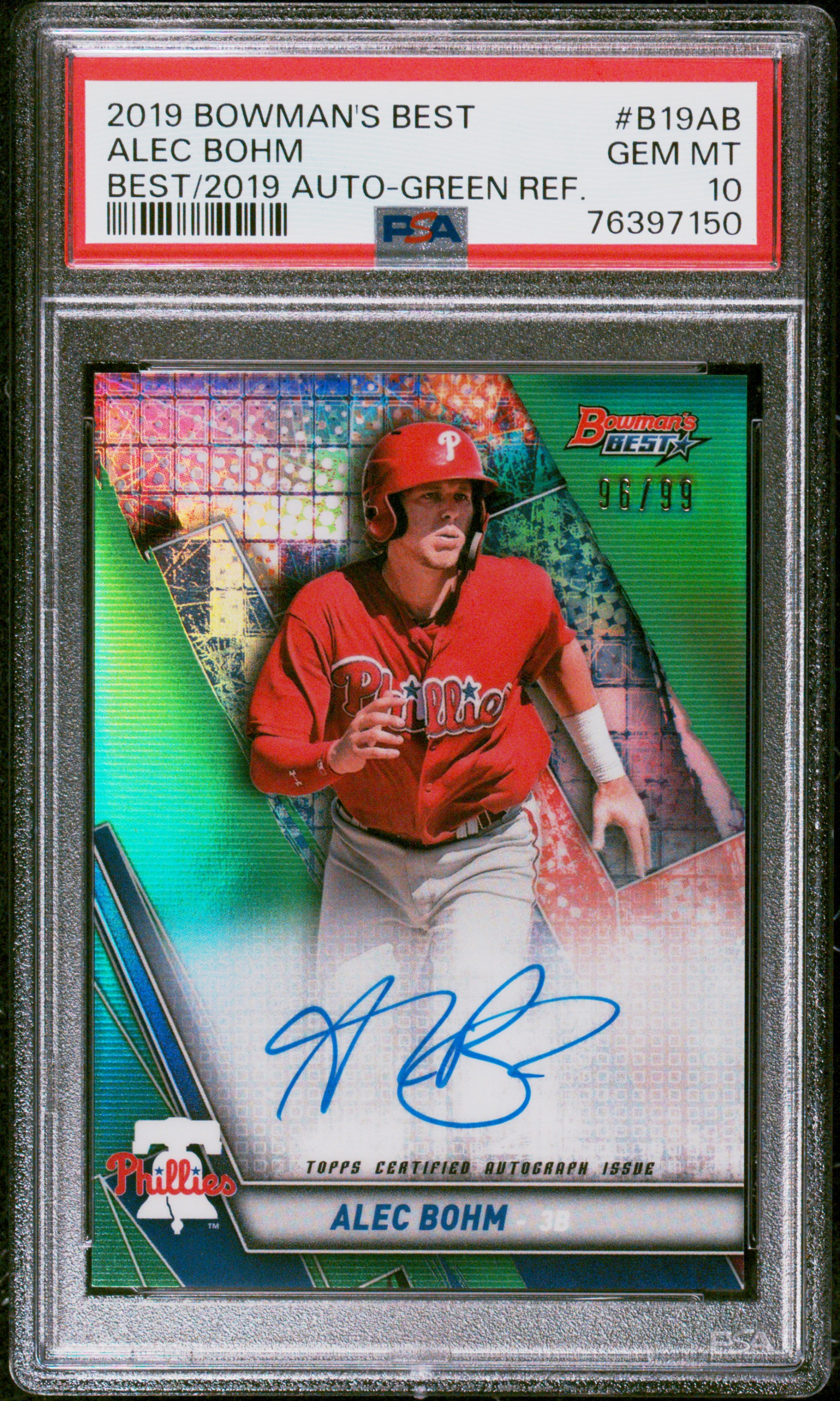 2022 Topps Cosmic Chrome - Bryson Stott - RC Youth Invasion - Phillies