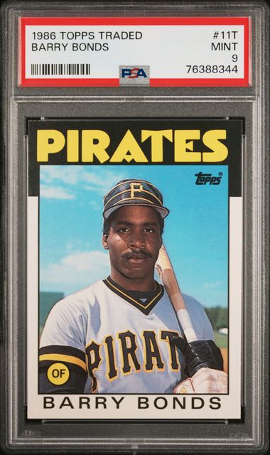  Barry Bonds (Pirates) 1986 Topps Traded Baseball #11T