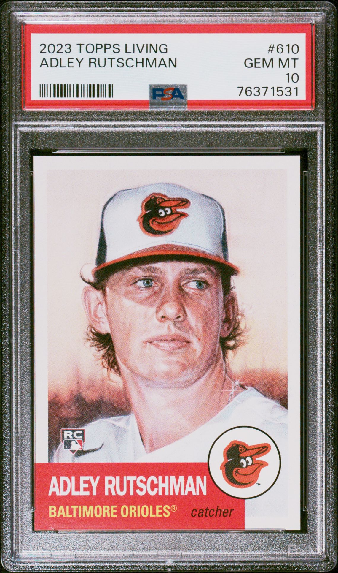 2023 Topps TOPPS LIVING #610 Adley Rutschman front