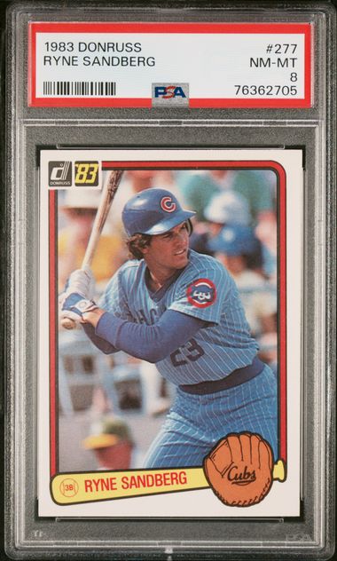 Sold at Auction: 1983 Fleer Ryne Sandberg Rookie