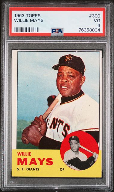 1966 Topps #1 Willie Mays - PSA VG-EX 4 on Goldin Auctions