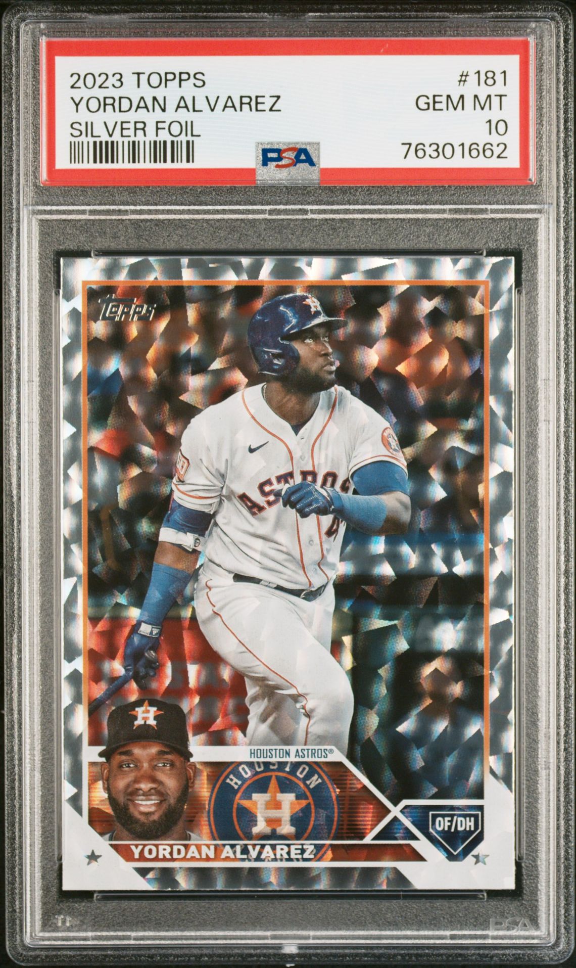 2023 Topps Silver #181 Yordan Alvarez front