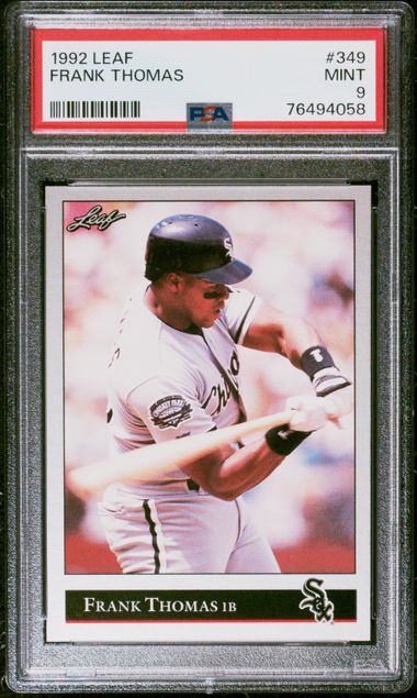 Frank Thomas 1992 Fleer Ultra Baseball #44 Chicago White Sox