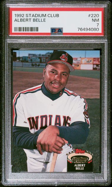 100 Albert Belle - Cleveland Indians - 1994 Fleer Baseball