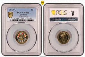 2023-C $2 Vietnam War Colorized MS66