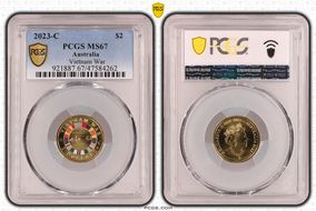 2023-C $2 Vietnam War Colorized MS67