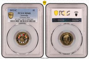 2023-C $2 Vietnam War Colorized MS68