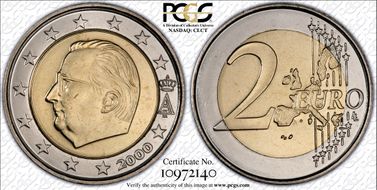 2000 € 2 MS65