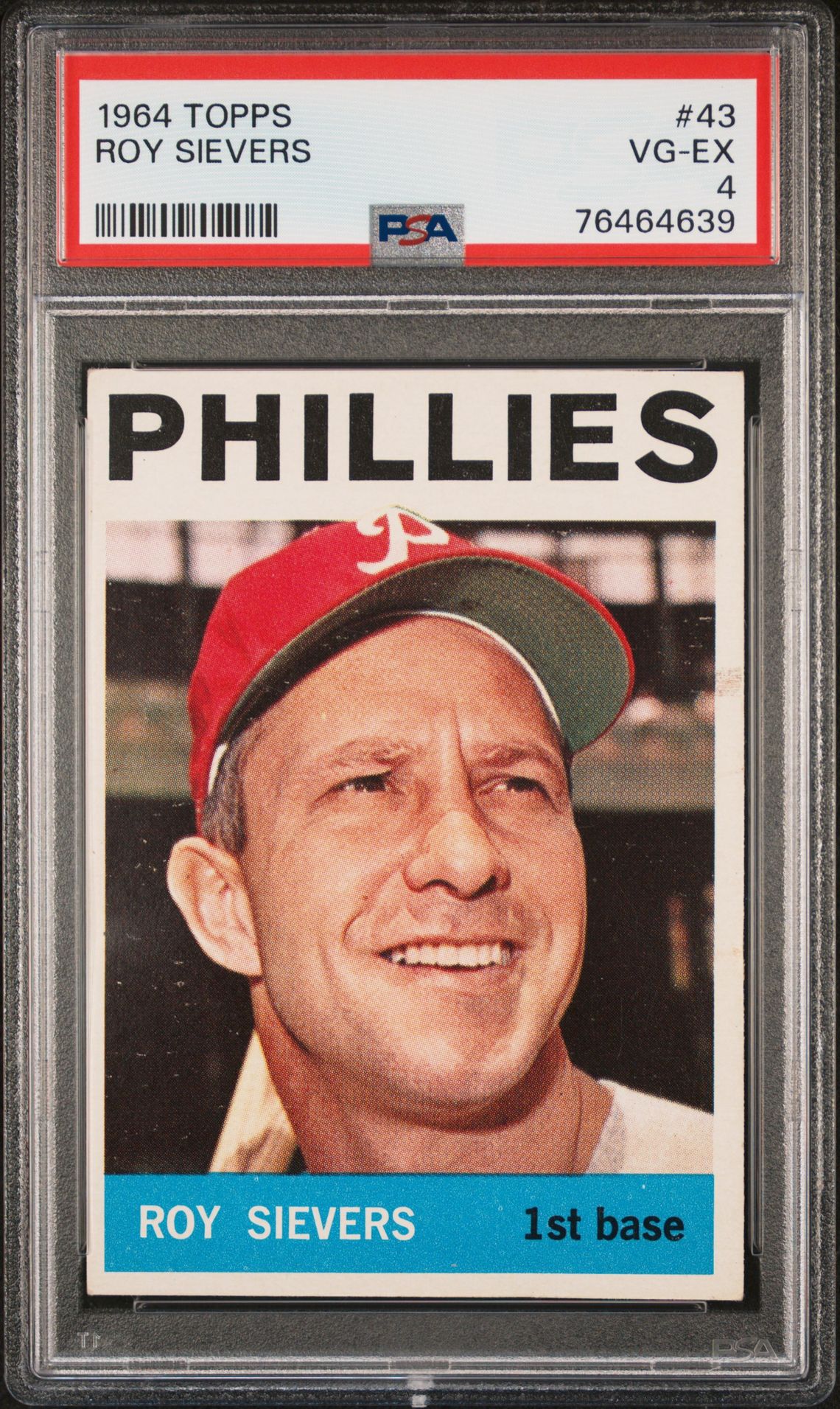 1964 Topps TOPPS #43 Roy Sievers front