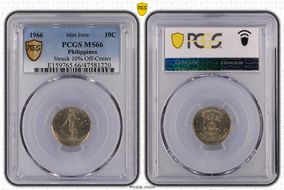 1966 10C MS66