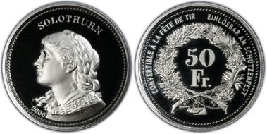 2006 50 Fr Solothurn Haberling-74a PR69DCAM