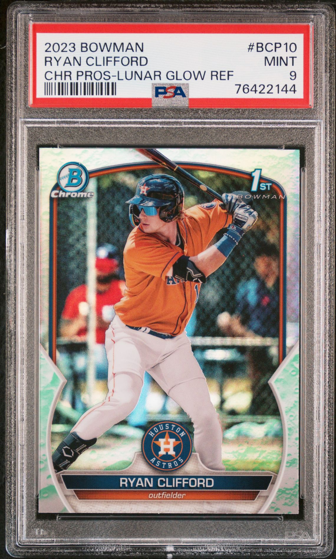 2023 Bowman BOWMAN CHROME PROSPECTS Refractor #BCP10 Ryan Clifford front