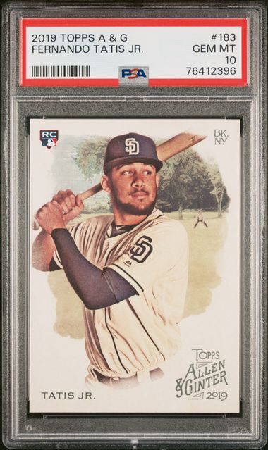 Fernando Tatis Jr. San Diego Padres 2019 Topps Allen & Ginter # 183 Rookie  Card