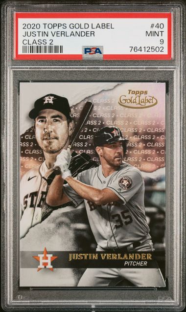 2005 Topps Chrome Autograph Refractor #242 Justin Verlander Signed Rookie  Card (#433/500) - PSA MINT 9 on Goldin Auctions