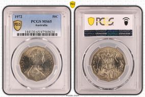1972 50C MS65