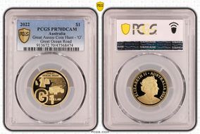 2022 $1 Great Aussie Coin Hunt - 'G' Great Ocean Road PR70DCAM
