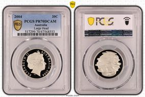 2004 20C Large Head PR70DCAM