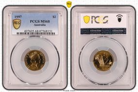 1997 $2 MS68