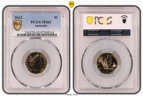 2013 $2 MS65