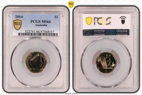 2014 $2 MS66