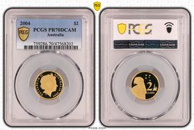 2004 $2 PR70DCAM