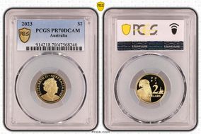 2023 $2 PR70DCAM