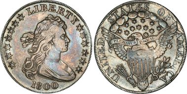 1800 $1 BB-193 AU50