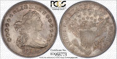 1800 $1 BB-195, 10 Arrows AU53