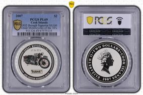 2007 $2 1932 Brough Superior SS100 Great Motorcycles of the 30's PL69