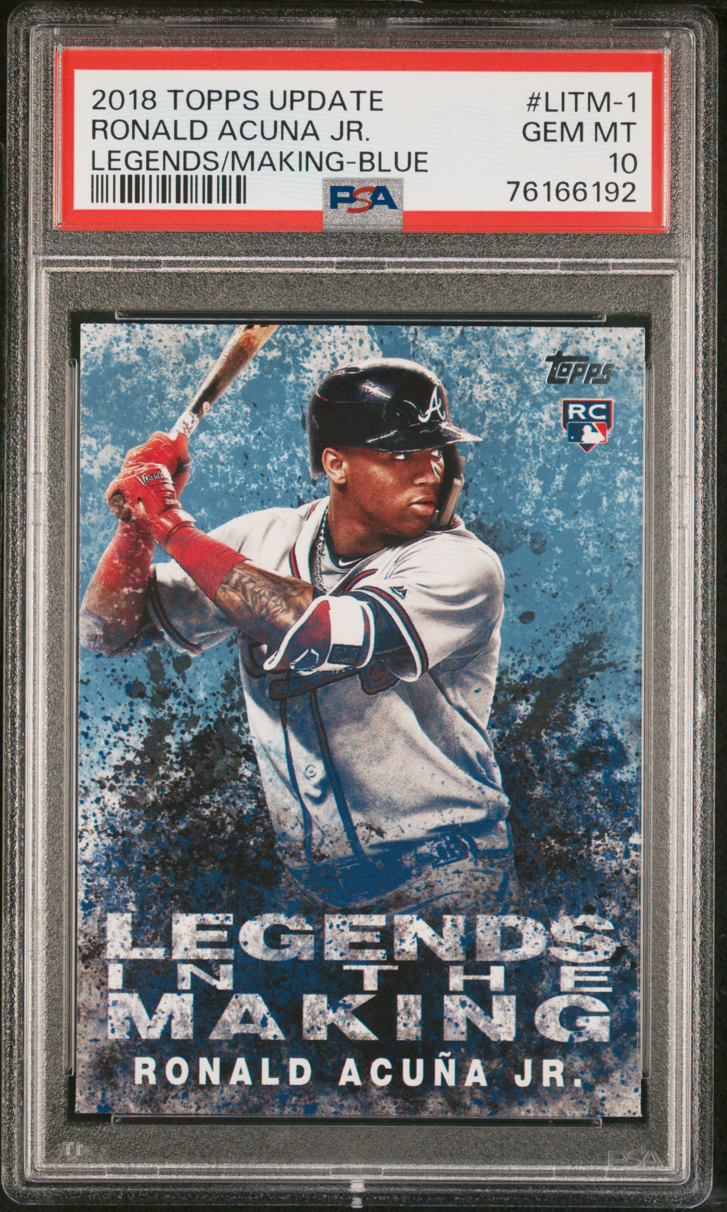 Ronald Acuna Jr. 2018 Topps Update Legends In The Making