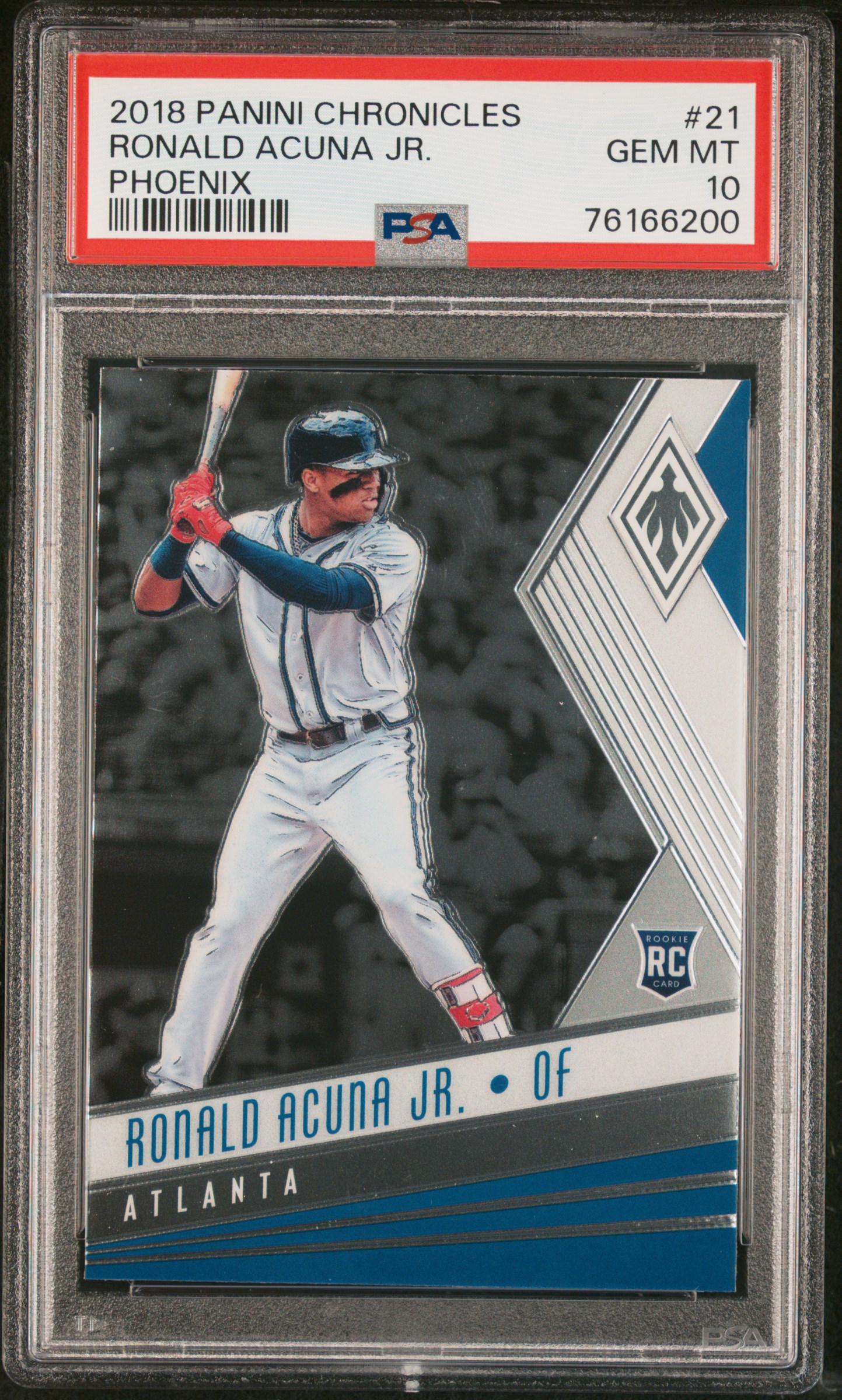 Ronald Acuna Jr. 2018 Panini Chronicles Phoenix