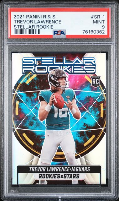 Trevor Lawrence Jaguars Signed 2021 Panini Chronicles Flux #FX-1