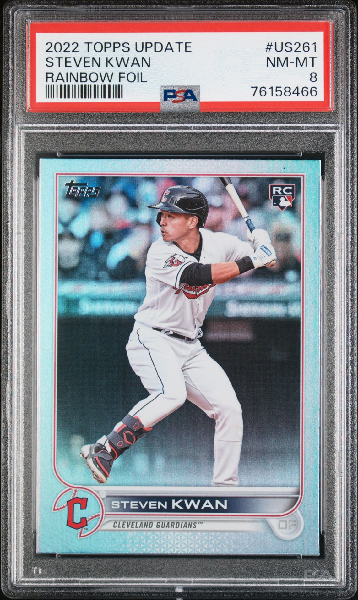 2022 Topps TOPPS UPDATE Foil #US261 Steven Kwan front