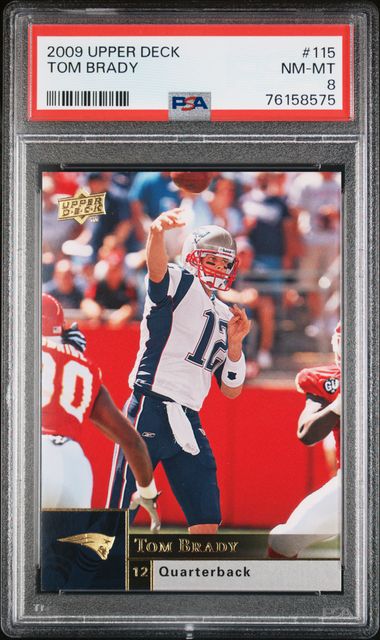 2000 Upper Deck Black Diamond Tom Brady Gold #126 BGS Gem Mint 9.5